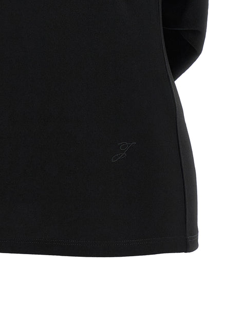 Jacquemus Black Viscose T-Shirt