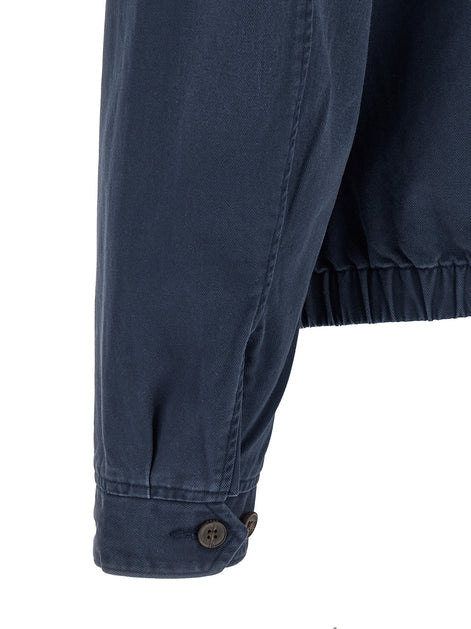 Polo Ralph Lauren Blue Cotton Full-Length Jacket