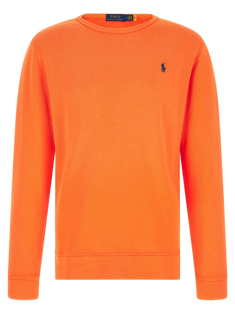 Polo Ralph Lauren Orange Cotton Sweatshirt