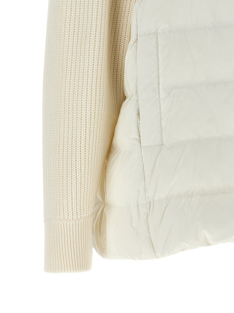 Brunello Cucinelli White Polyester Full-Length Jacket