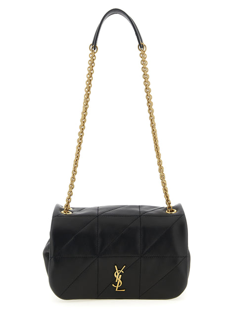 Saint Laurent Jamie mini Black Lamb Leather Shoulder Bag