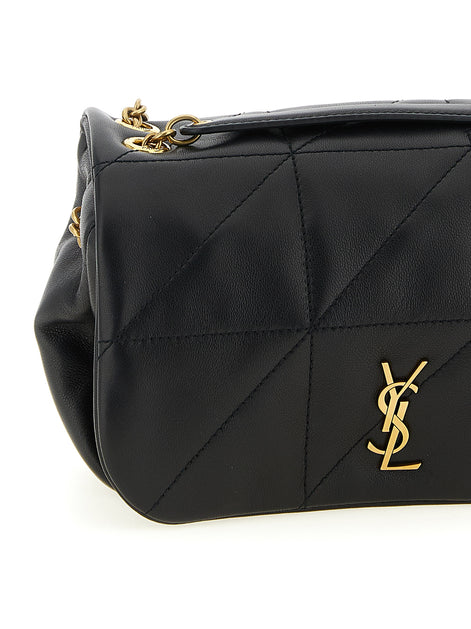 Saint Laurent Jamie mini Black Lamb Leather Shoulder Bag