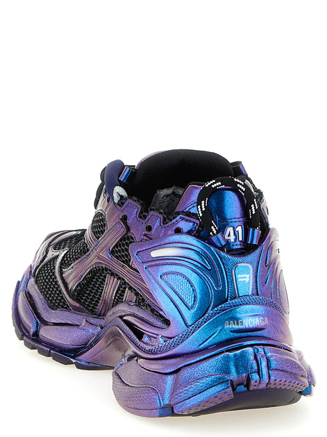 Balenciaga Blue Polyethylene Athletic Sneakers