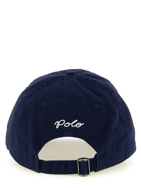 Polo Ralph Lauren Blue Cotton Cap (Baseball Hat)