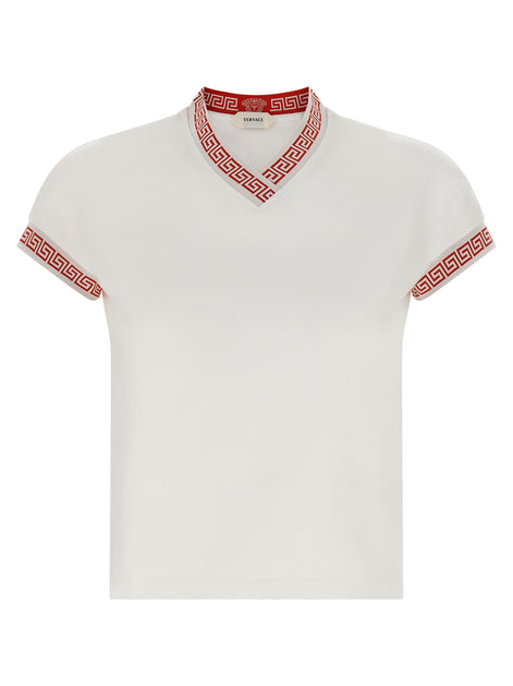 Versace Multicolor Cotton T-Shirt
