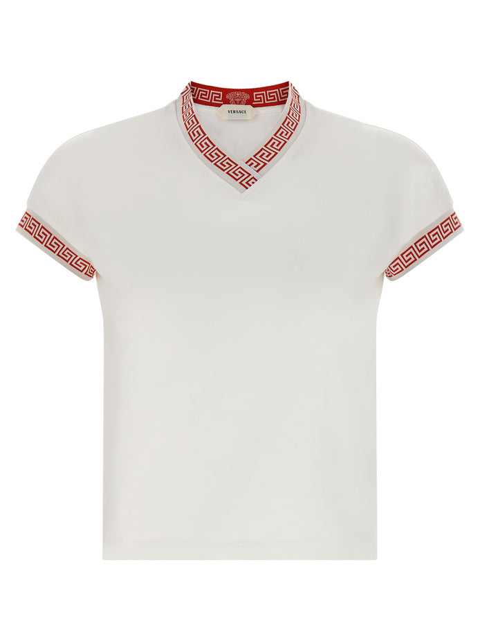Versace Multicolor Cotton T-Shirt