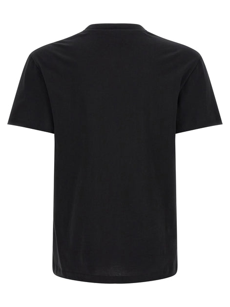 Valentino Garavani Black Cotton T-Shirt