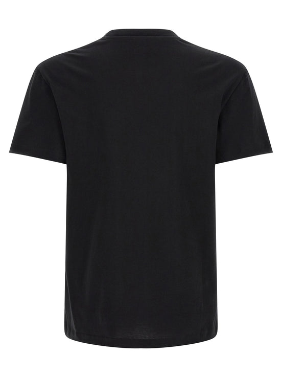 Valentino Garavani Black Cotton T-Shirt