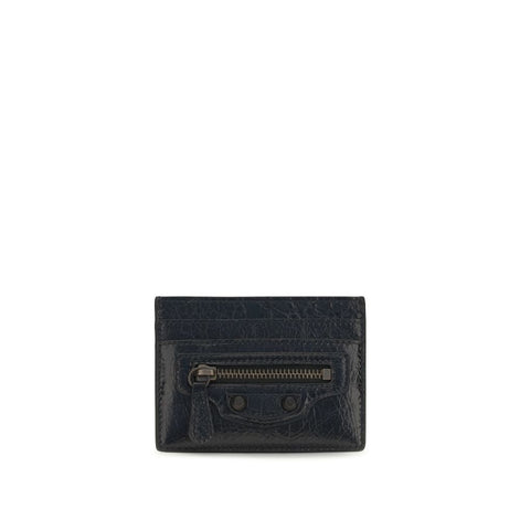 Balenciaga Black Lamb Ovis Aries Aries Wallet