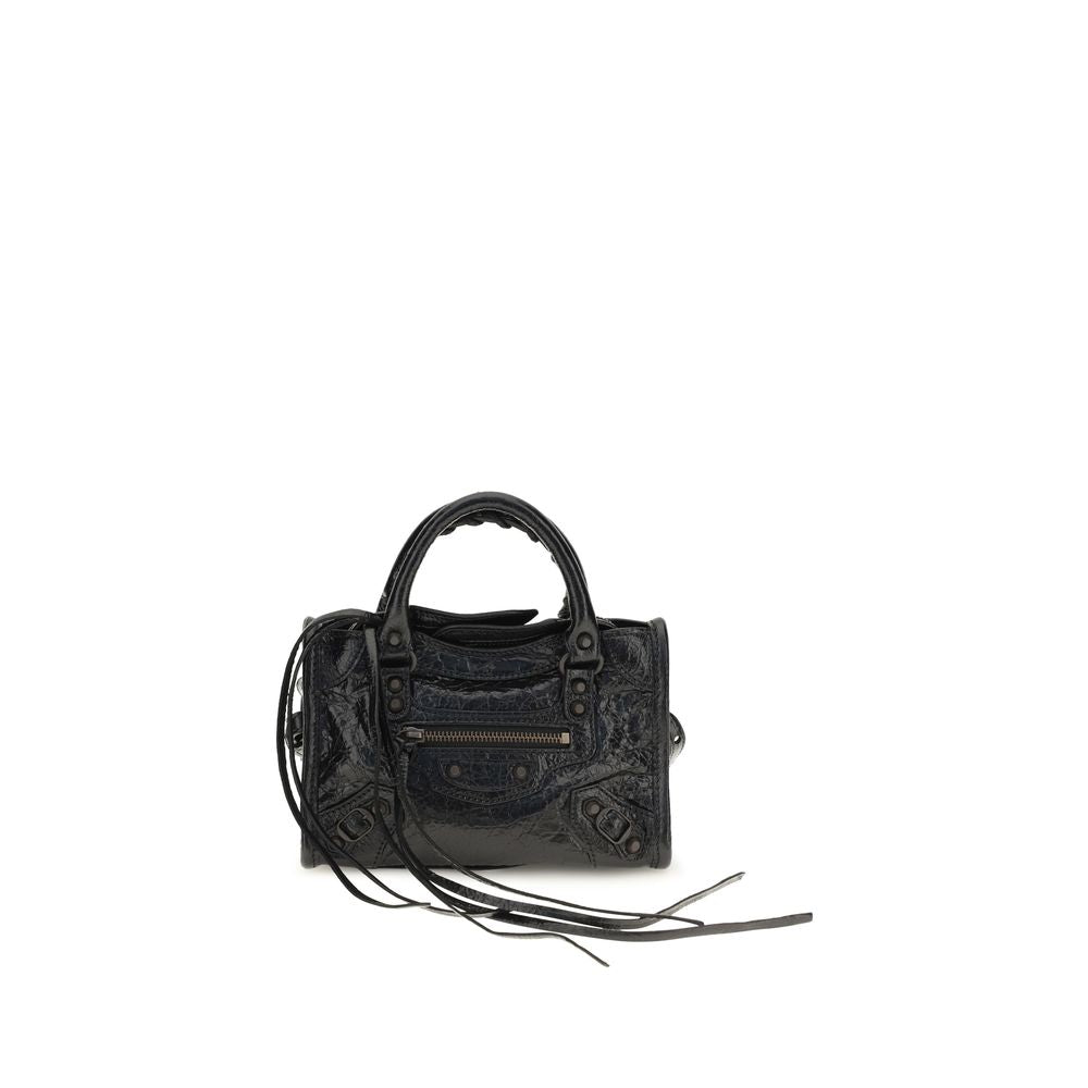 Balenciaga Le City nano Black Lamb Handbag