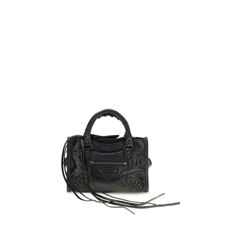 Balenciaga Le City nano Black Lamb Handbag