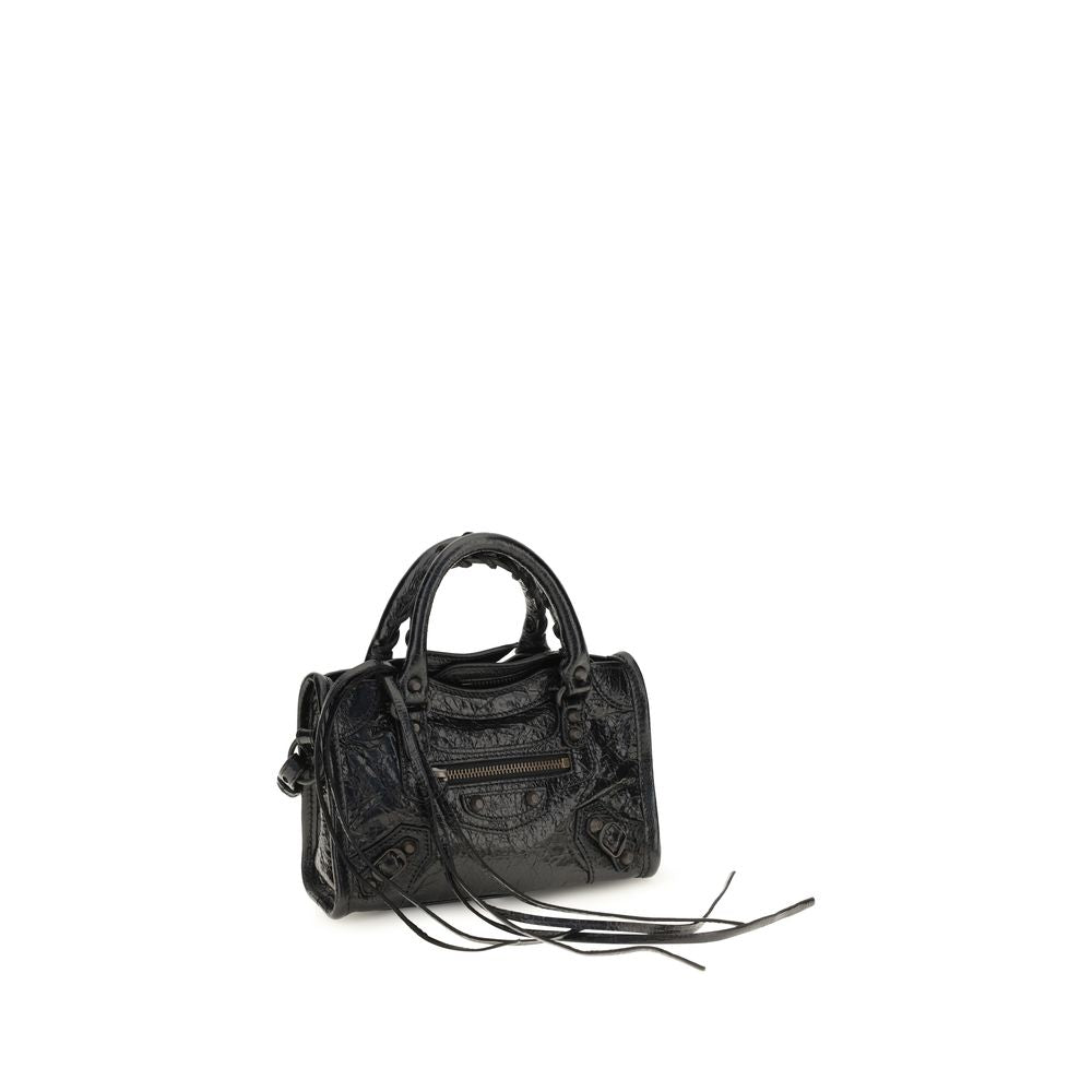 Balenciaga Le City nano Black Lamb Handbag