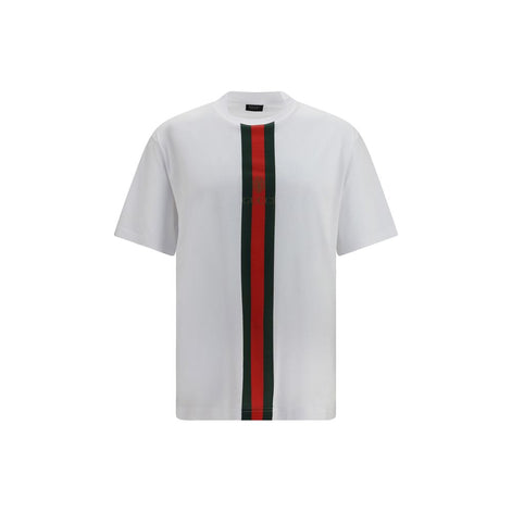 Gucci White Cotton T-Shirt