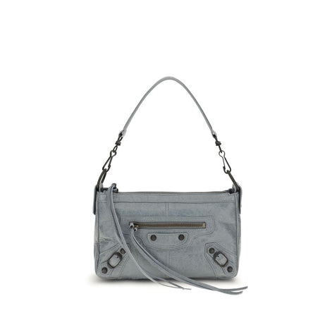 Balenciaga Gray Lamb Ovis Aries Aries Handbag