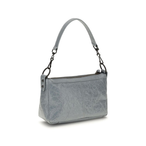 Balenciaga Gray Lamb Ovis Aries Aries Handbag