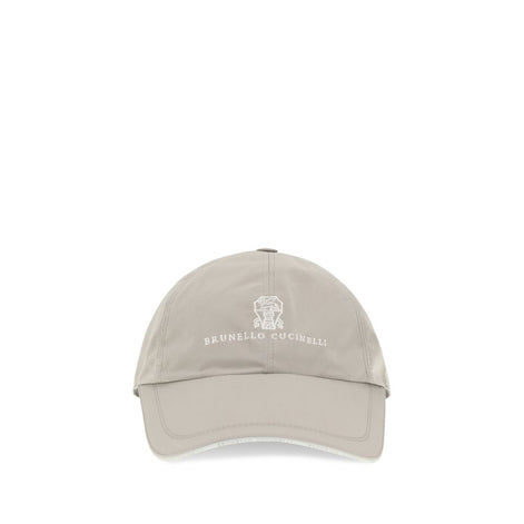 Brunello Cucinelli Bicolor Polyester Cap (Baseball Hat)