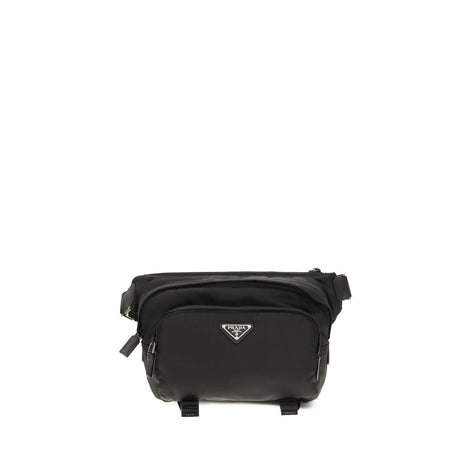 Prada Black Nylon Shoulder Bag