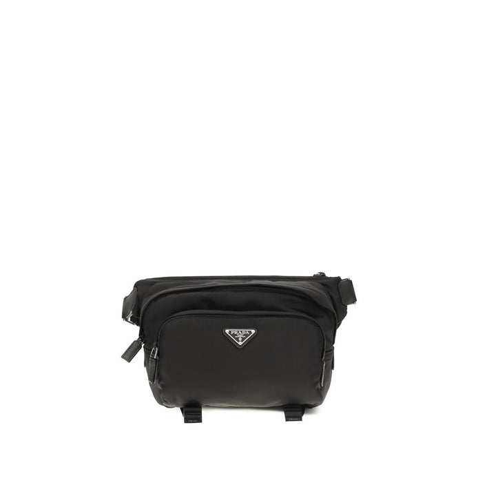 Prada Black Nylon Shoulder Bag