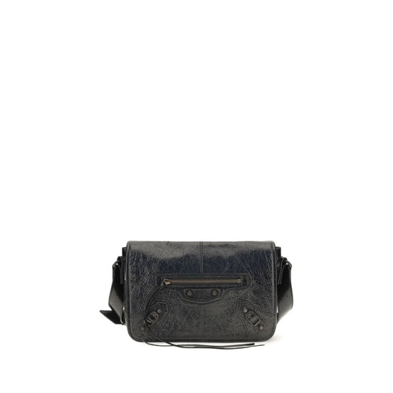 Balenciaga Le City small Black Lamb Shoulder Bag