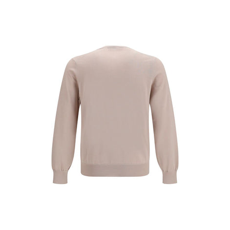 Brunello Cucinelli Beige Cotton Sweatshirt