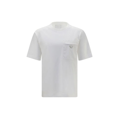 Prada White Cotton T-Shirt