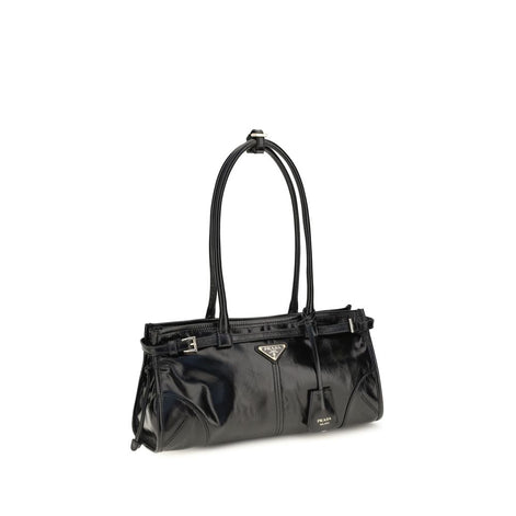 Prada Bonnie medium Black Leather Handbag