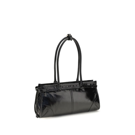 Prada Bonnie medium Black Leather Handbag
