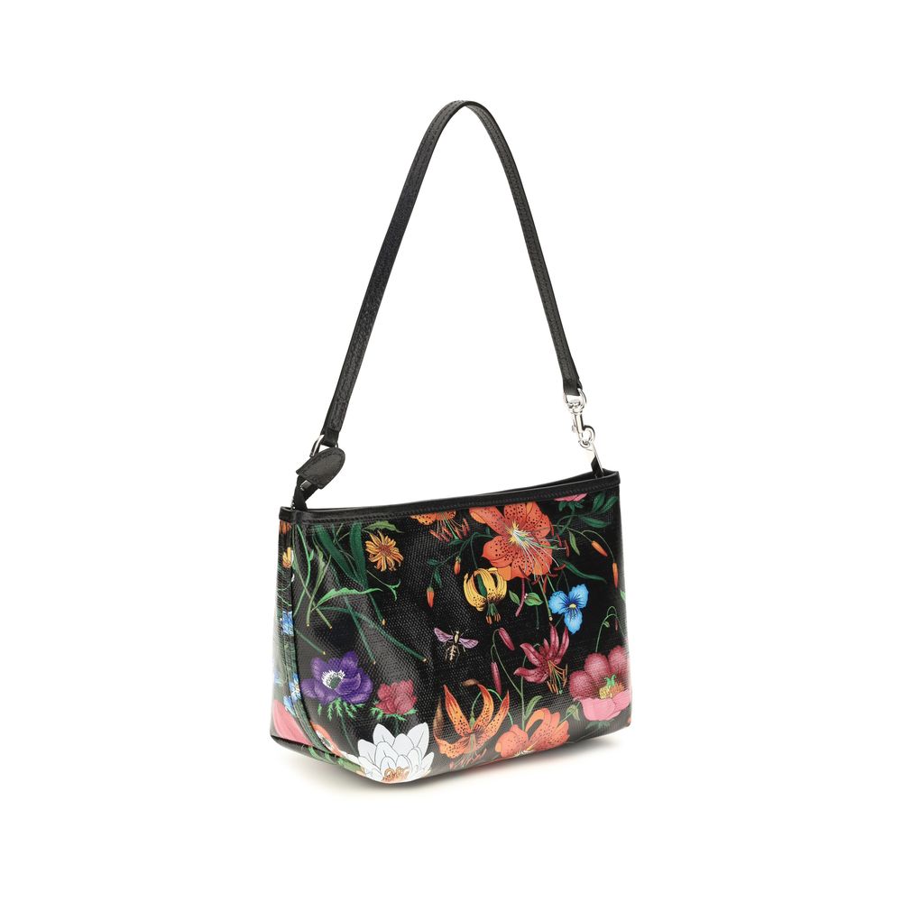 Gucci small Lady Lunetta Multicolor Fabric Handbag