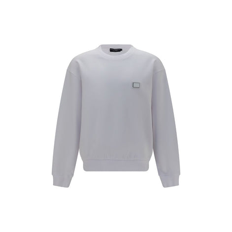 Dolce & Gabbana White Cotton Sweatshirt