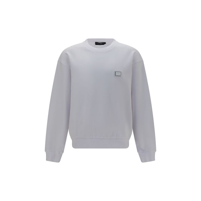 Dolce & Gabbana White Cotton Sweatshirt