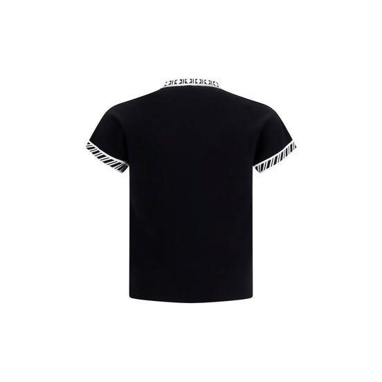 Versace Black Cotton T-Shirt
