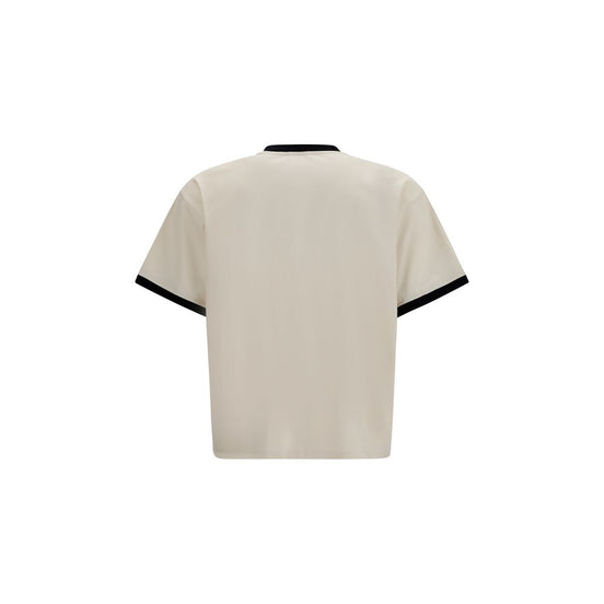 Versace Beige Cotton T-Shirt