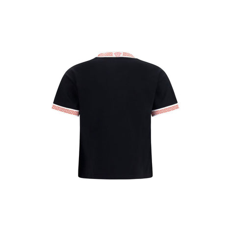 Versace Black Cotton T-Shirt
