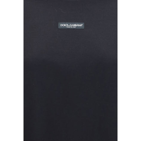 Dolce & Gabbana Black Cotton T-Shirt