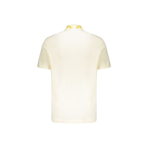 Versace Bicolor Cotton Polo Shirt