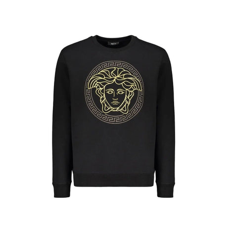 Versace Black Cotton Sweatshirt