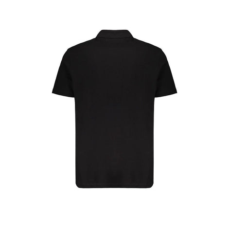 Versace Black Cotton Polo Shirt
