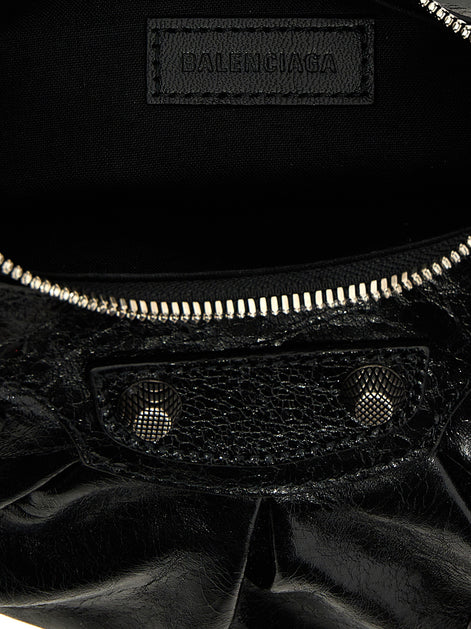 Balenciaga Black Lamb Leather Crossbody Bag