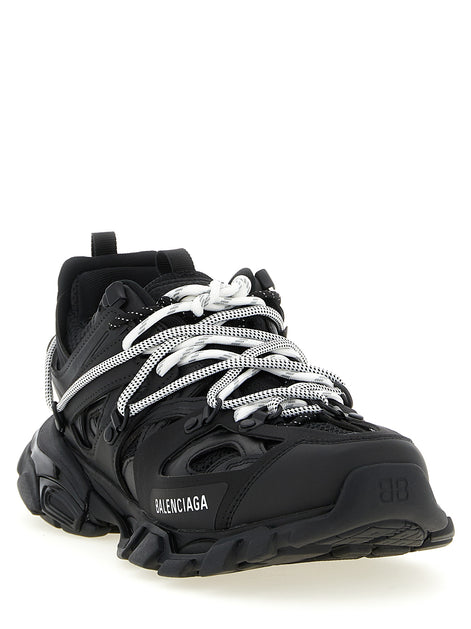 Balenciaga Black Polyethylene Athletic Sneakers