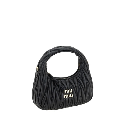 Miu Miu Wander Black Leather Handbag