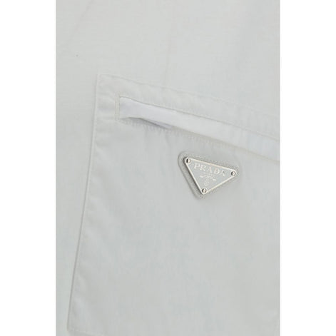 Prada White Cotton T-Shirt