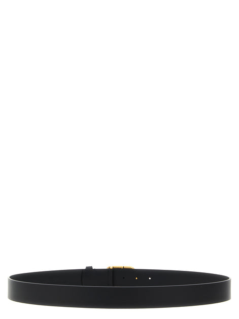 Balenciaga Black Calfskin Regular Belt