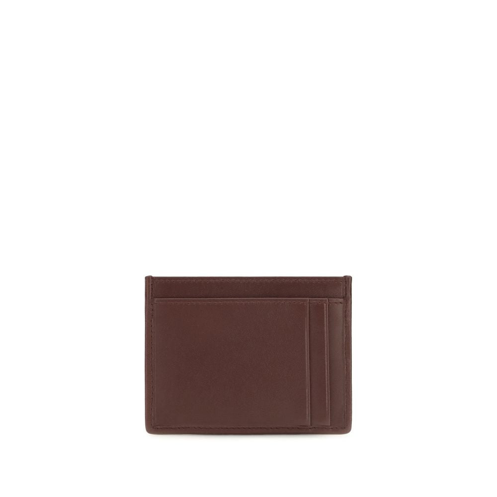 Miu Miu Cardholder Bordeaux Lamb Wallet