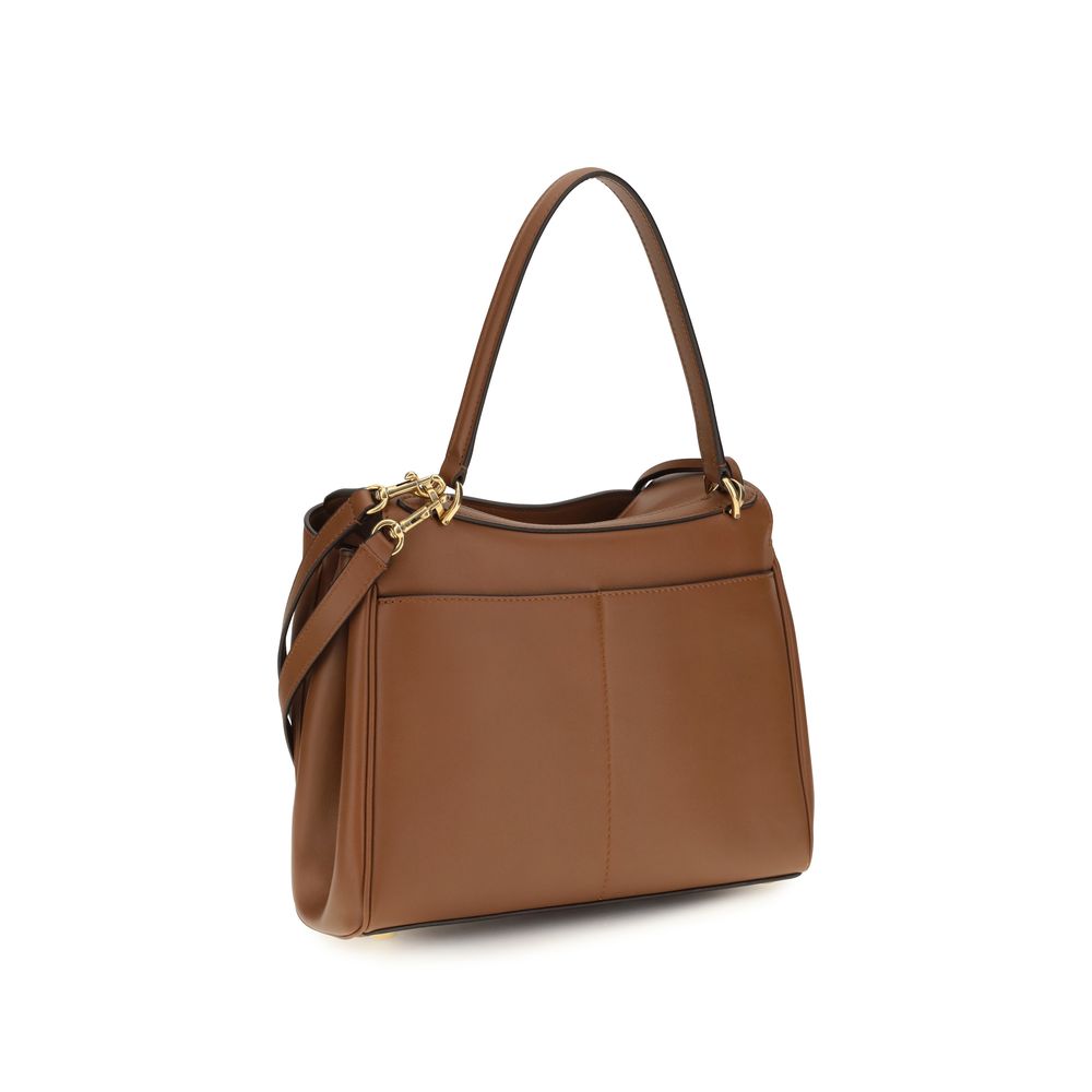 Balenciaga Rodeo Brown Leather Shoulder Bag
