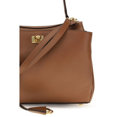 Balenciaga Rodeo Brown Leather Shoulder Bag
