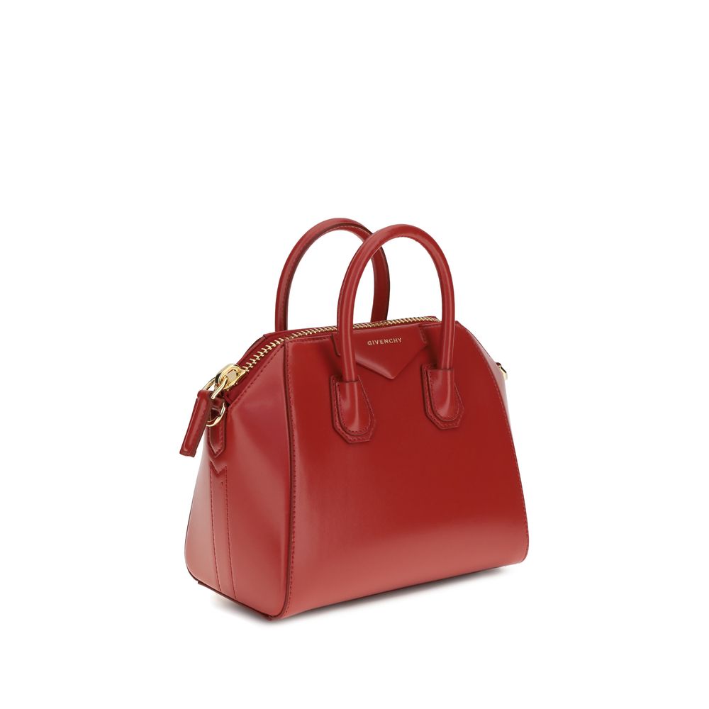 Givenchy Antigona mini Red Leather Handbag
