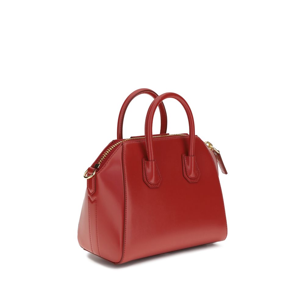 Givenchy Antigona mini Red Leather Handbag