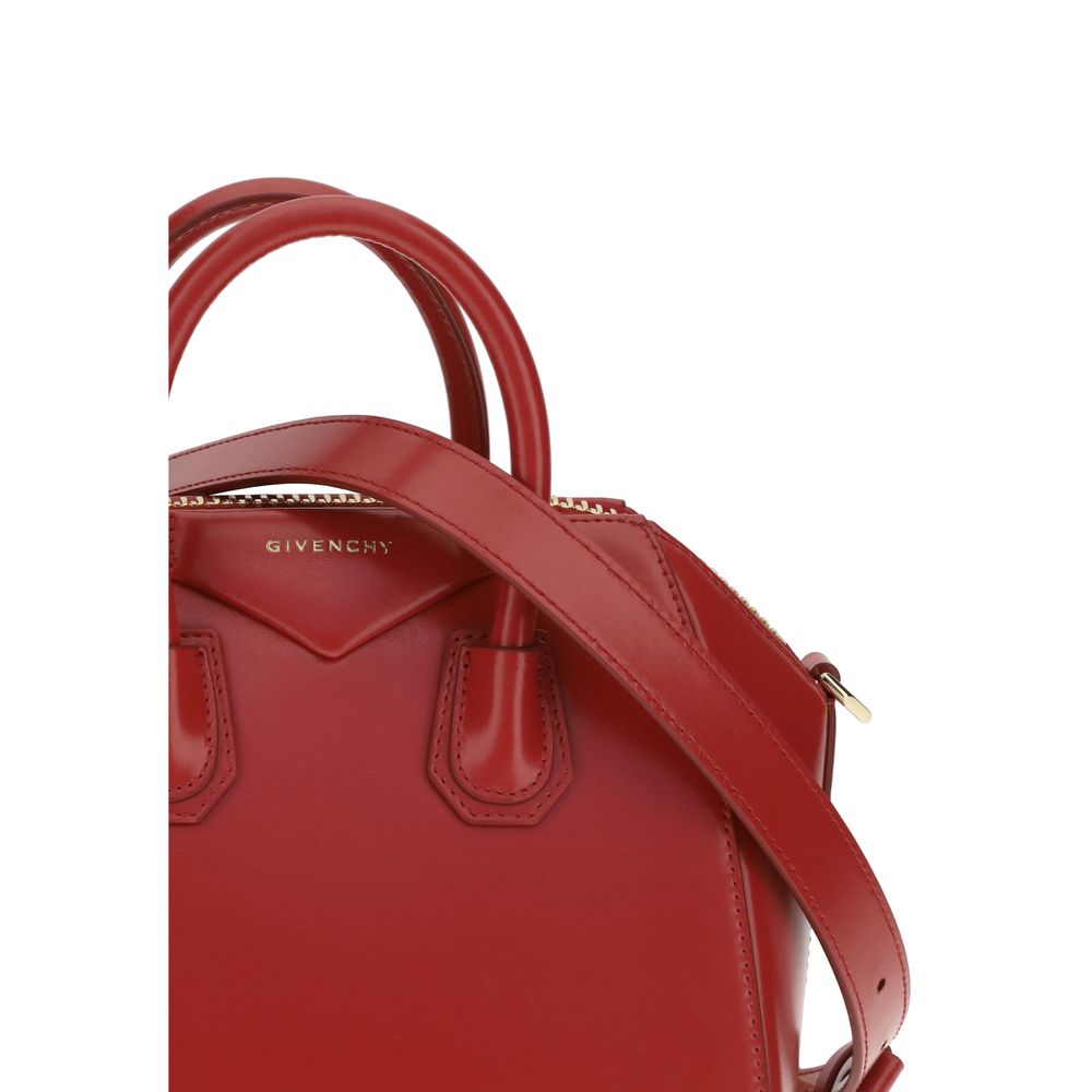 Givenchy Antigona mini Red Leather Handbag