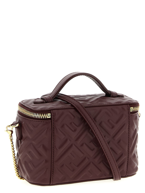Fendi Multicolor Lamb Leather Handbag