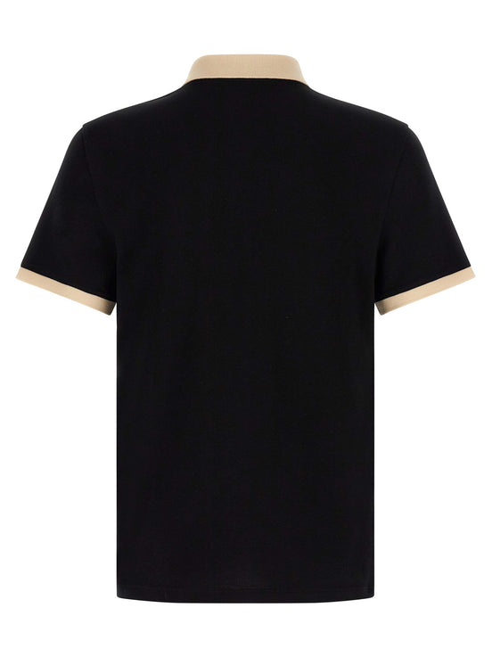 Valentino Garavani Bicolor Cotton Polo Shirt